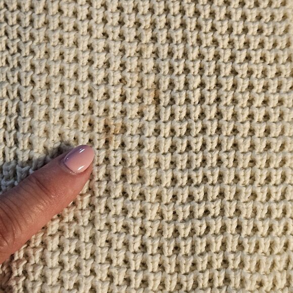 Vince Womens Sweater Ivory M MinimalistChic QuietLuxury Monochrome Capsule - Picture 10 of 11